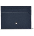 Montblanc - Sartorial Cross-Grain Leather Billfold Wallet - Blue