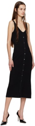 BOSS Black Sleeveless Midi Dress