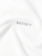 Satisfy - Logo-Print SoftCell™ CORDURA® Jersey Tank Top - White