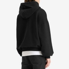 Cole Buxton Men's Distressed Pocket Hoodie in Black
