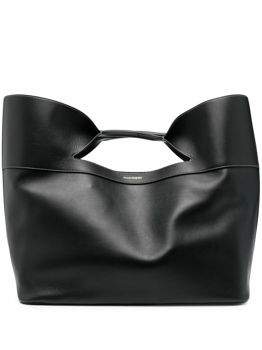 ALEXANDER MCQUEEN The Bow Large Leather Tote Bag Alexander McQueen