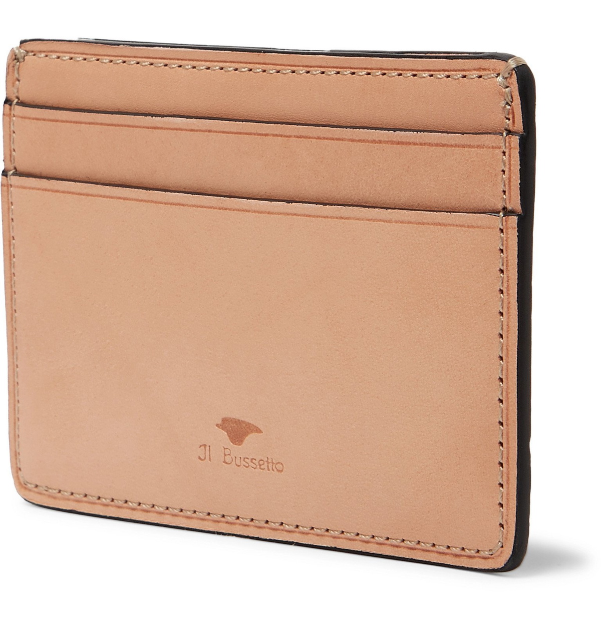 Il Bussetto - Polished-Leather Cardholder - Burgundy
