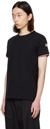 Moncler Black Striped T-Shirt