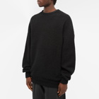 YMC Men's Suededhead Crew Knit in Black