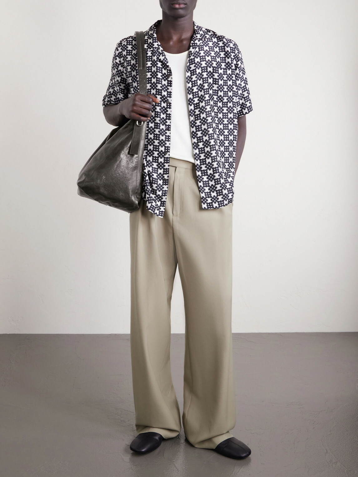 LEMAIRE - Belted Leather Tote Bag