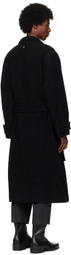 LE17SEPTEMBRE Black High Neck Coat