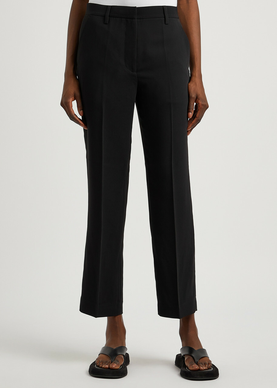 Day Birger ET Mikkelsen Lady Black Straight-leg Trousers
