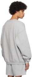 Members of the Rage Gray Distressed Sweatshirt