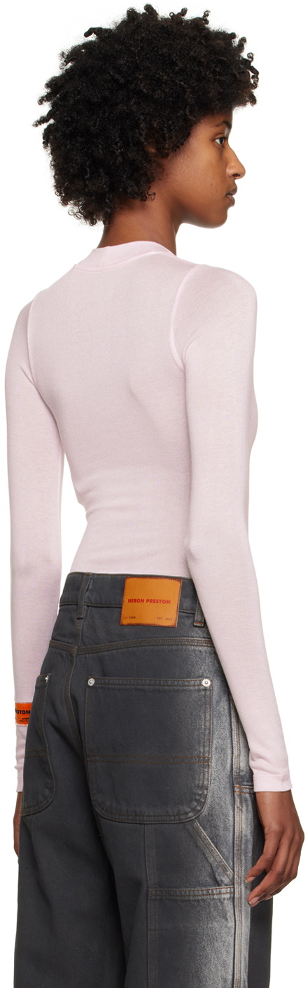 Heron Preston Pink 'HPNY' Bodysuit