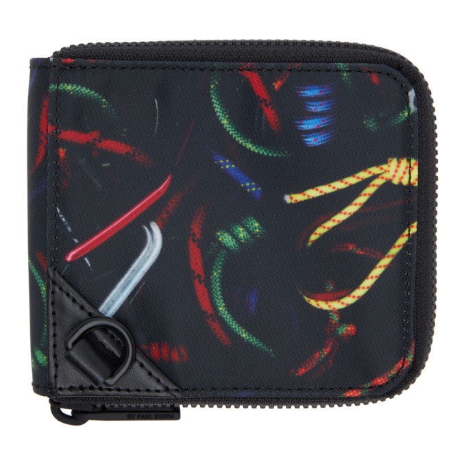 Photo: PS by Paul Smith Black Rope Zip Wallet