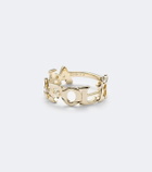 Yvonne Léon À La Folie 9kt gold ring with diamonds