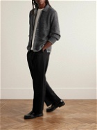 Inis Meáin - Donegal Merino Wool and Cashmere-Blend Shirt Jacket - Gray