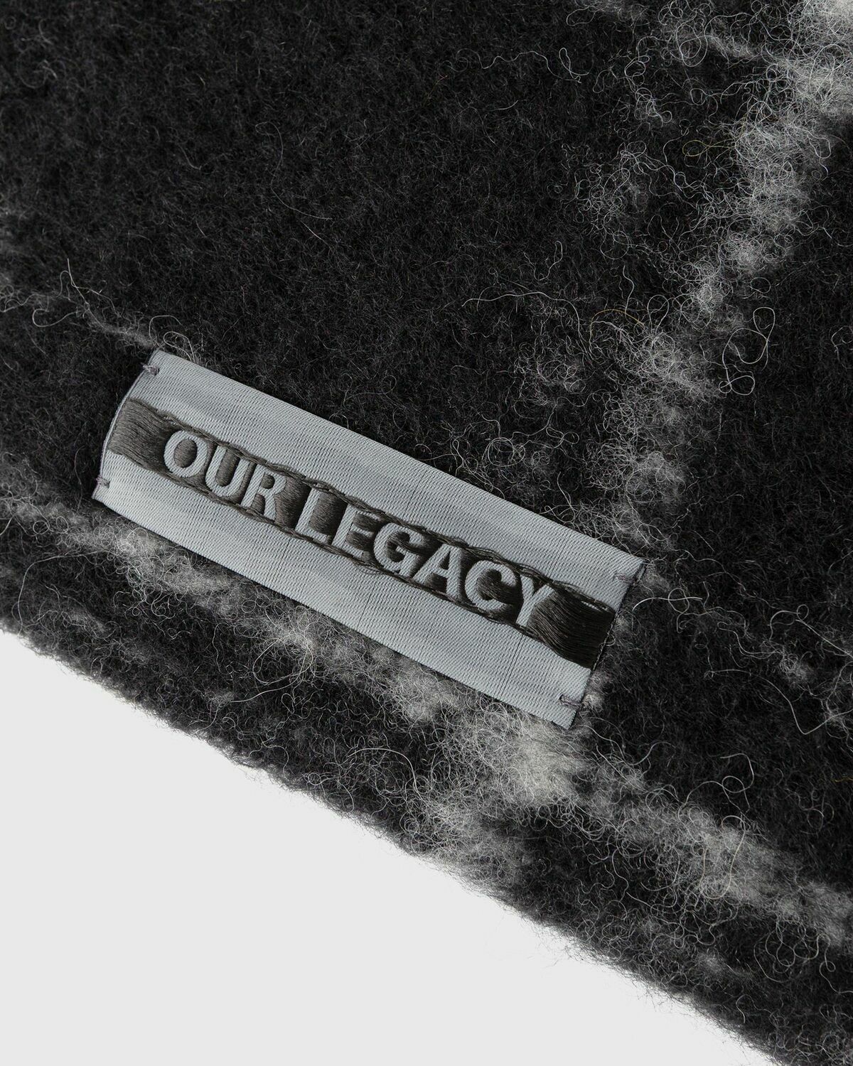 Our Legacy ESTATE SCARF Black Men