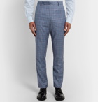 Paul Smith - Soho Slim-Fit Prince of Wales Checked Wool Suit Trousers - Blue
