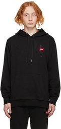 Hugo Black Doplin Hoodie