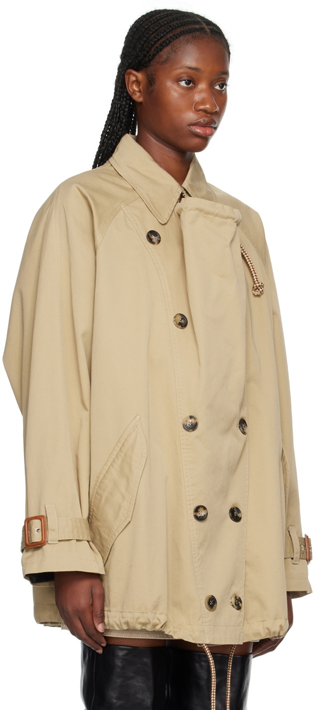 Isabel Marant Tan Drawstring Jacket