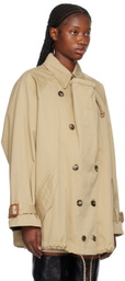 Isabel Marant Tan Drawstring Jacket