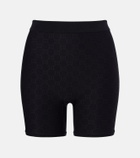 Gucci GG jersey jacquard biker shorts
