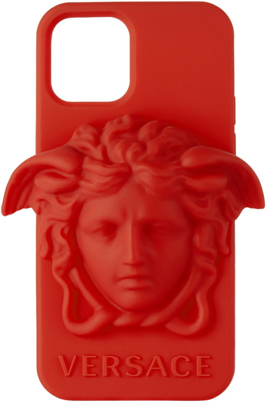 Photo: Versace Red Medusa iPhone 12/12 Pro Case