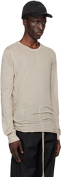 Rick Owens Off-White Porterville Basic Long Sleeve T-Shirt