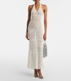 Staud Karla beaded top-handle bag