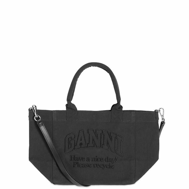 Photo: GANNI Women's Small Easy Shopper Bag in Black 