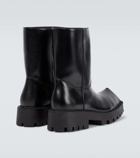 Balenciaga Rhino leather Chelsea boots