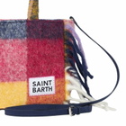MC2 Saint Barth Colette Blanket Handbag With Check Print