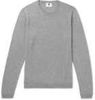 NN07 - Barca Mélange Merino Wool Sweater - Men - Gray