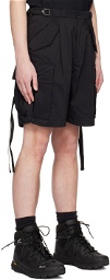 F/CE.® Black Pigment-Dyed Cargo Shorts