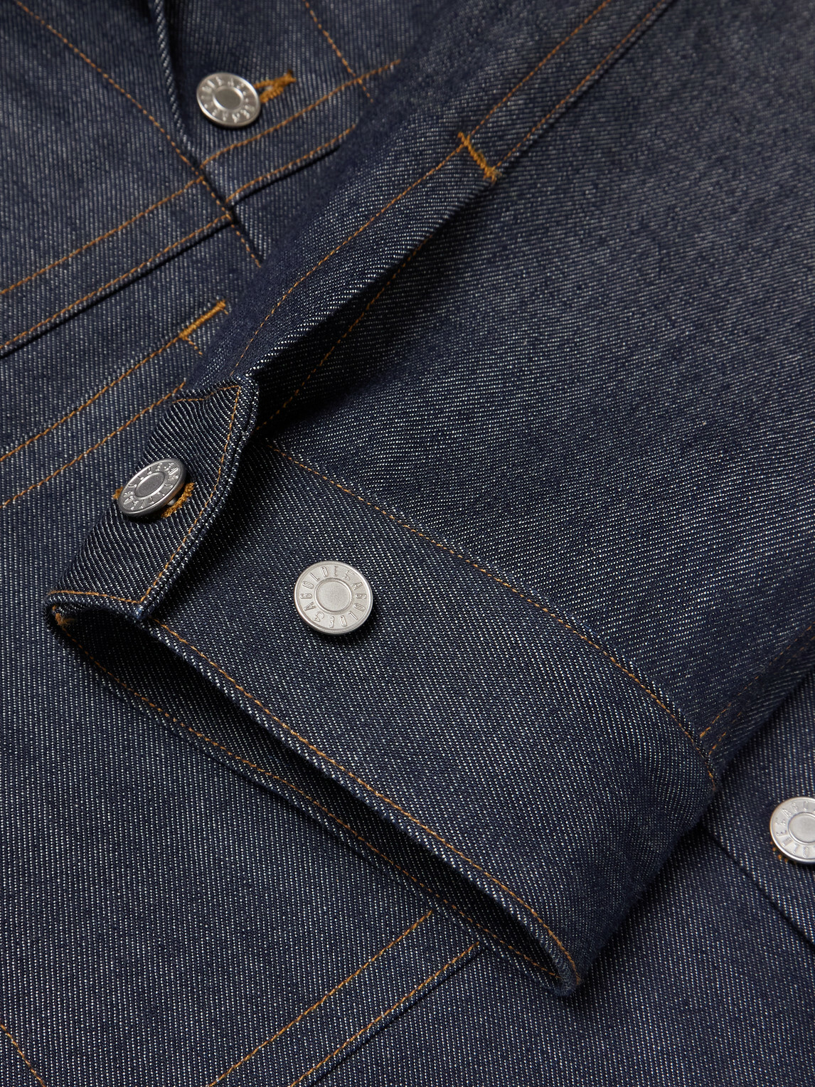 AGOLDE - Blaze Oversized Cropped Denim Jacket - Blue