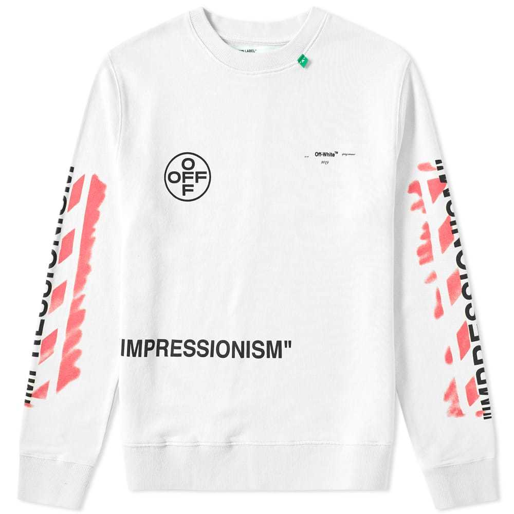 Off white diagonal stencil sweatshirt hotsell