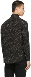 Saint Laurent Silk Calligraphy Yves Shirt
