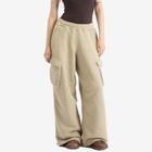 Represent Women's Initial Cargo Sweatpants in Storm