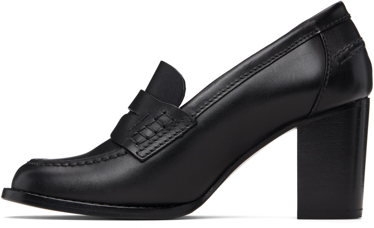 A.P.C. Black Moc Heels