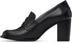 A.P.C. Black Moc Heels