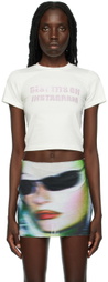 1XBLUE SSENSE Exclusive White 'Best Tits' T-Shirt