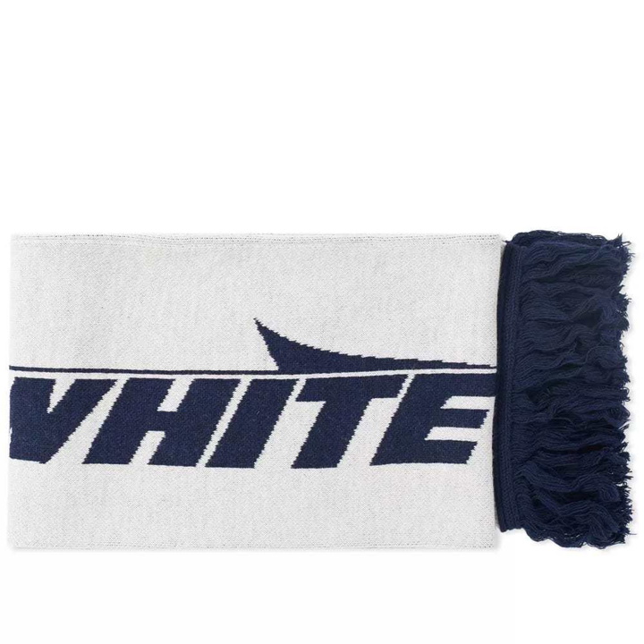 Photo: Off-White Wing Off Scarf White