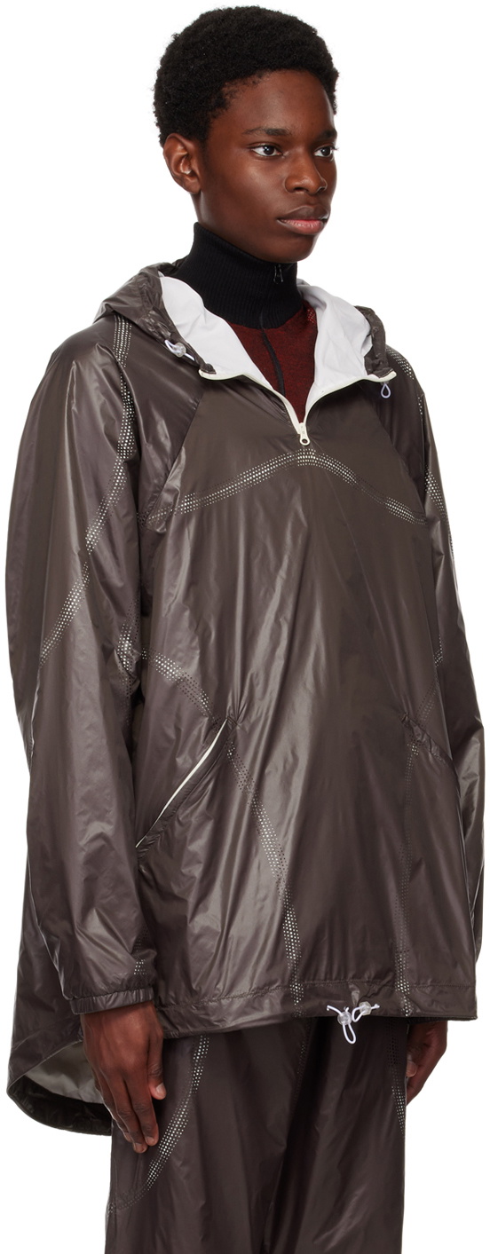 Saul Nash Brown Perforated Jacket