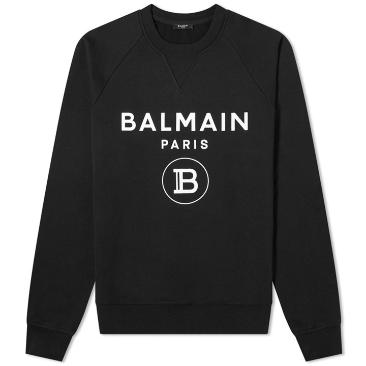Photo: Balmain Paris Logo Sweatshirt
