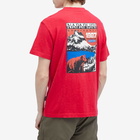 Napapijri Men's Martre Graphic T-Shirt in Red Barberry