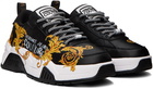 Versace Jeans Couture Black Logo Couture Stargaze Sneakers