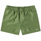 Nike Swim Men's 5 Volley Short in Treeline