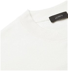 Joseph - Printed Fleece-Back Cotton-Jersey Sweatshirt - Men - White