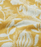 Chloé Floral cotton terry beach towel