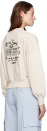 AMIRI Beige 'Amiri Resort Club' Sweatshirt