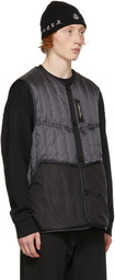 Moncler Genius 7 Moncler FRGMT Hiroshi Fujiwara Black Down Dalim Vest