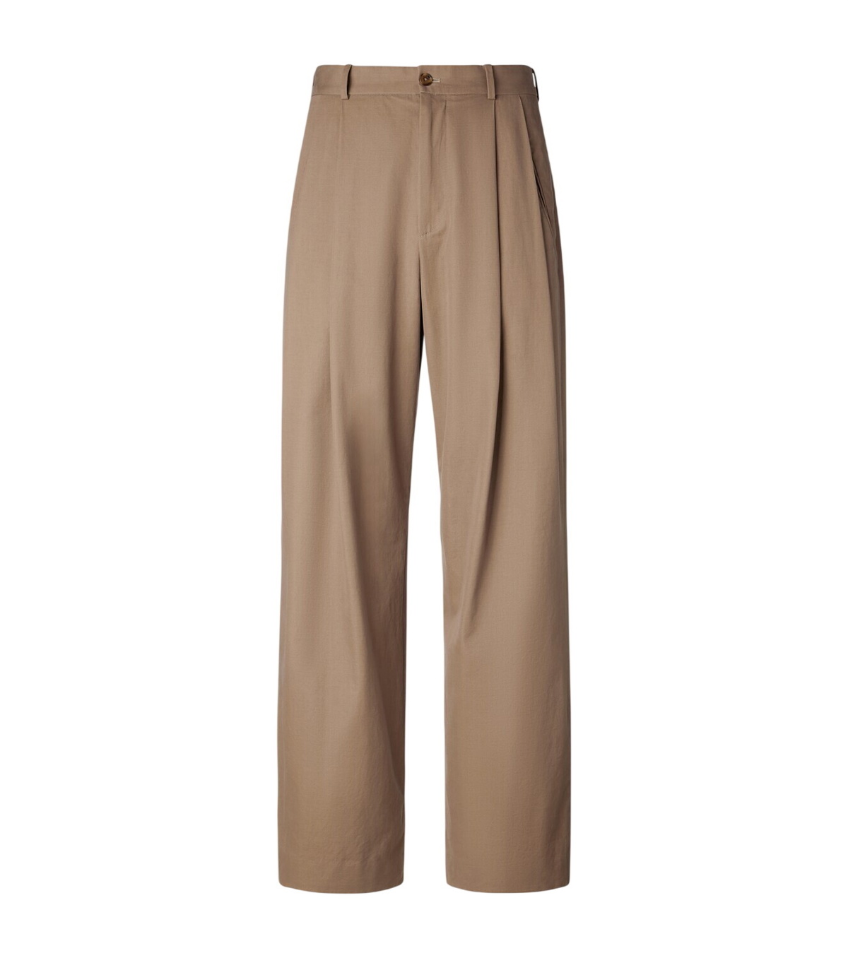 The Row - Marcello Straight-Leg Pleated Wool-Gabardine Trousers