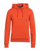 Ea7 Mens Sweatshirt in Orange