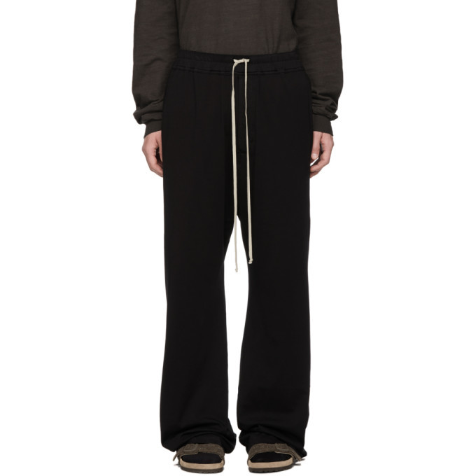 Rick Owens Drkshdw Black Mastodon Drawstring Lounge Pants Rick